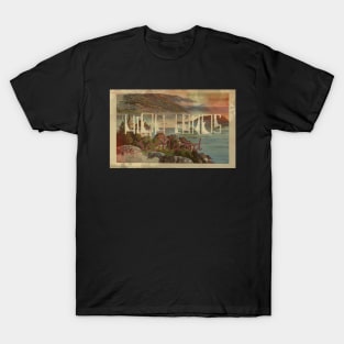 High Lands scotland vintage poster T-Shirt